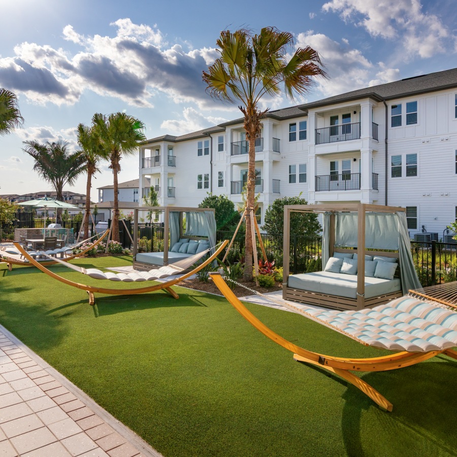 hammock garden at Marlowe