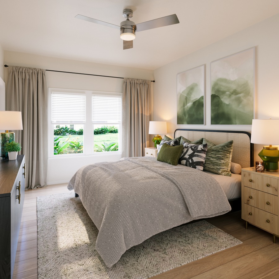spacious bedrooms and en suites